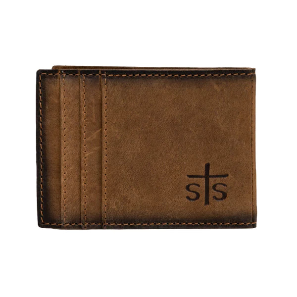 STS Men's Money Clip Card Wallet