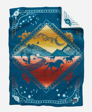 Load image into Gallery viewer, Pendleton Wild Riders Crib Blanket
