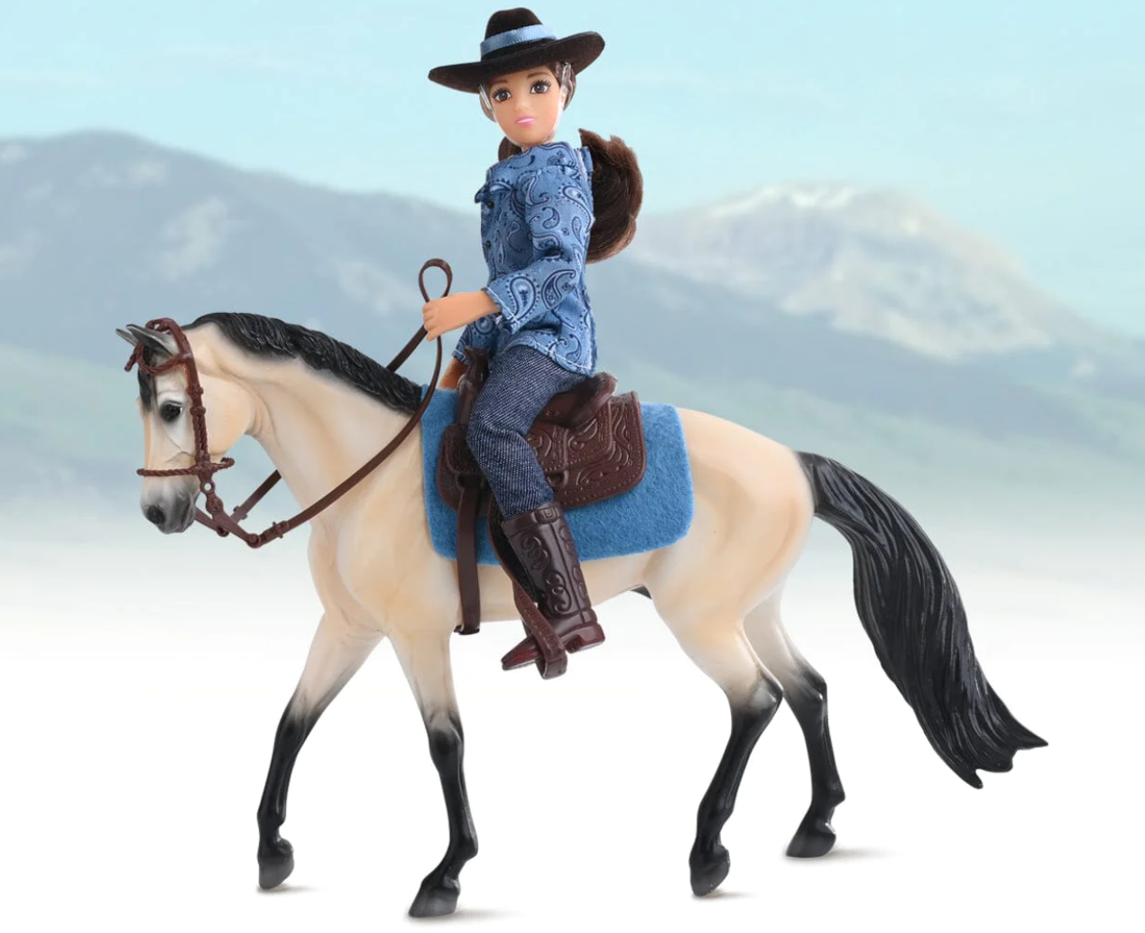 Breyer Freedom Series "Western Horse And Rider"