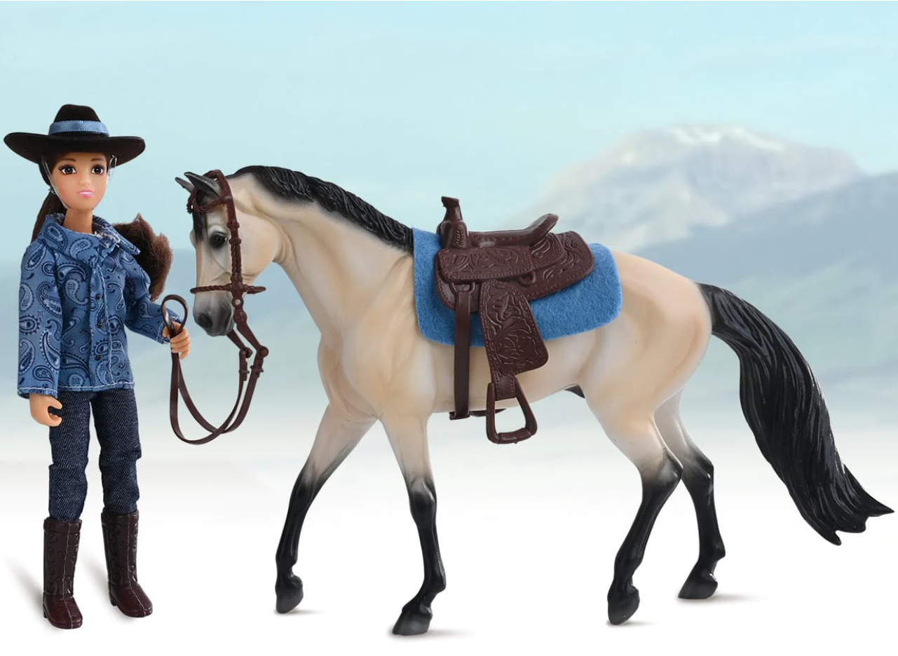 Breyer Freedom Series "Western Horse And Rider"