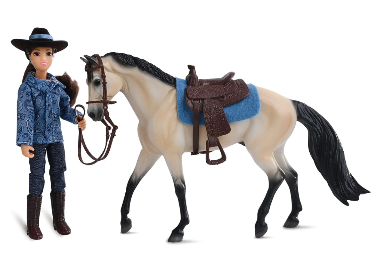 Breyer Freedom Series "Western Horse And Rider"