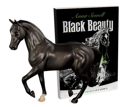 Breyer Freedom Series "Black Beauty Horse & Book Set"