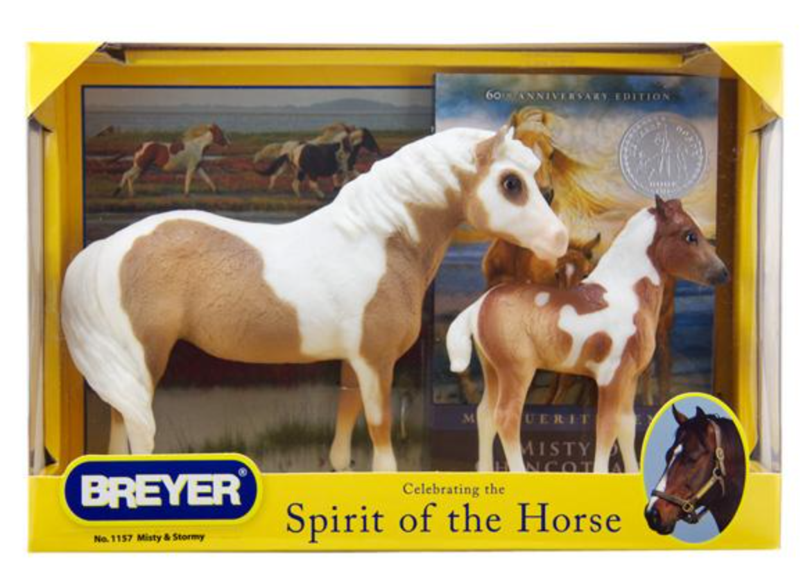 Breyer Traditional Series "Misty & Stormy - Models And Book Set"