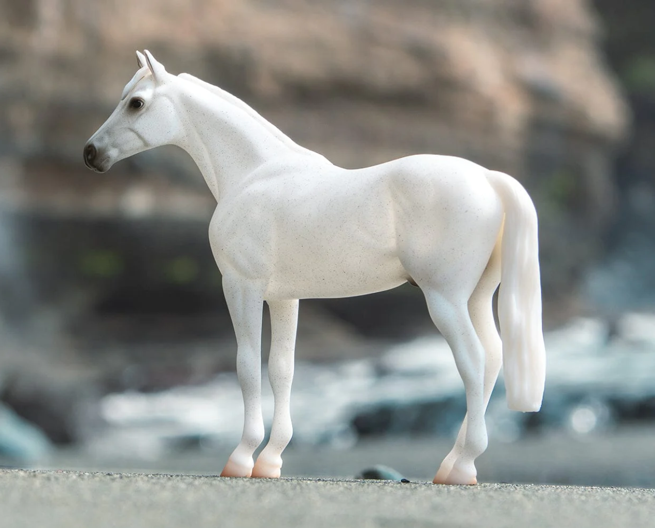 Breyer Freedom Series "Fleabitten Gray Thoroughbred"