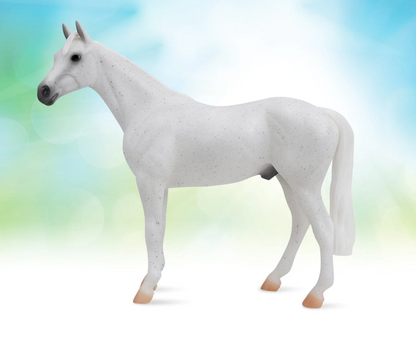 Breyer Freedom Series "Fleabitten Gray Thoroughbred"