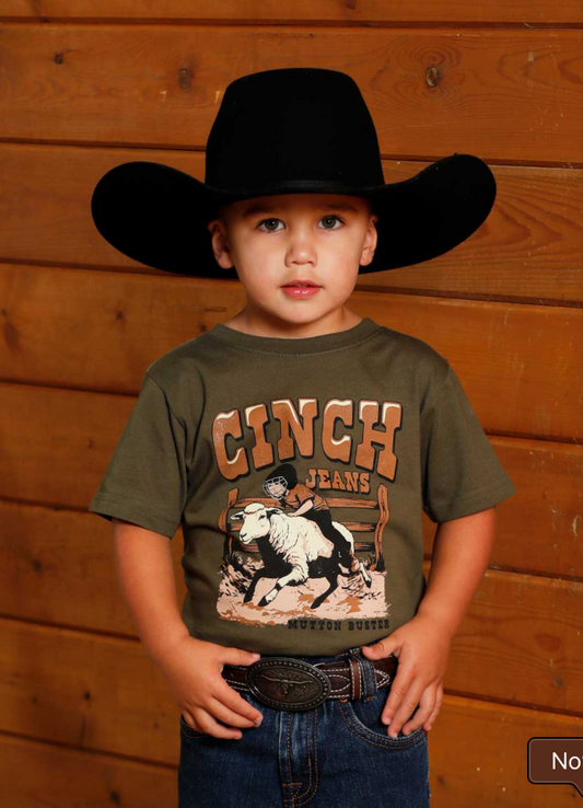 Cinch Boy's Toddler Mutton Bustin' T-Shirt