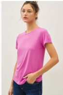 Be Cool Women's Berry Bamboo T-Shirt