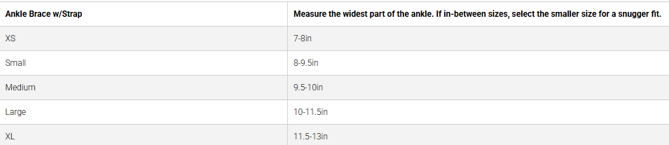 Back On Track Therapeutic Ankle Brace
