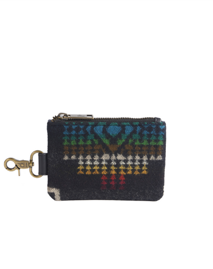 Pendleton Chief Joseph Black Zip Card Case