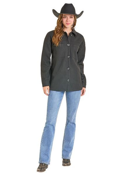 Rock & Roll Women's Aztec Knit Shacket