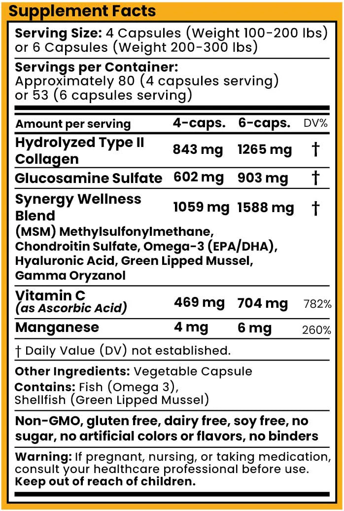 OptiWize Collagen Plus Human Joint Supplement