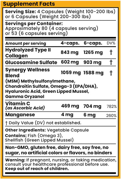 OptiWize Collagen Plus Human Joint Supplement