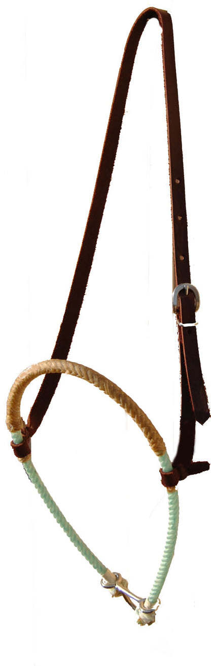 CST Braided Rawhide Covered Rope Noseband