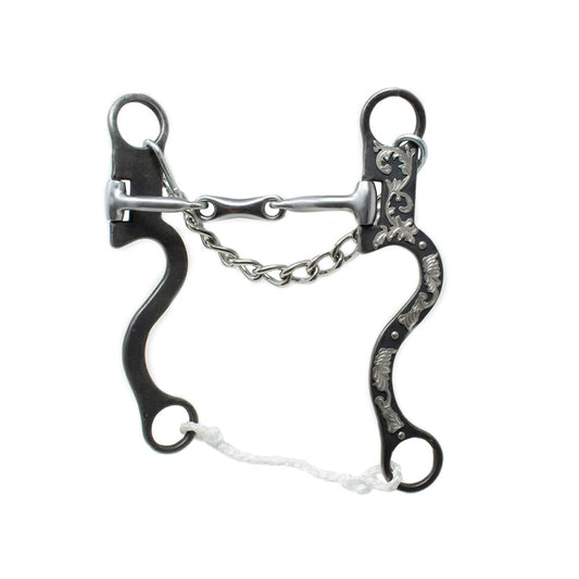 Cowboy Tack Walt Woodard Long Shank Snaffle Bit