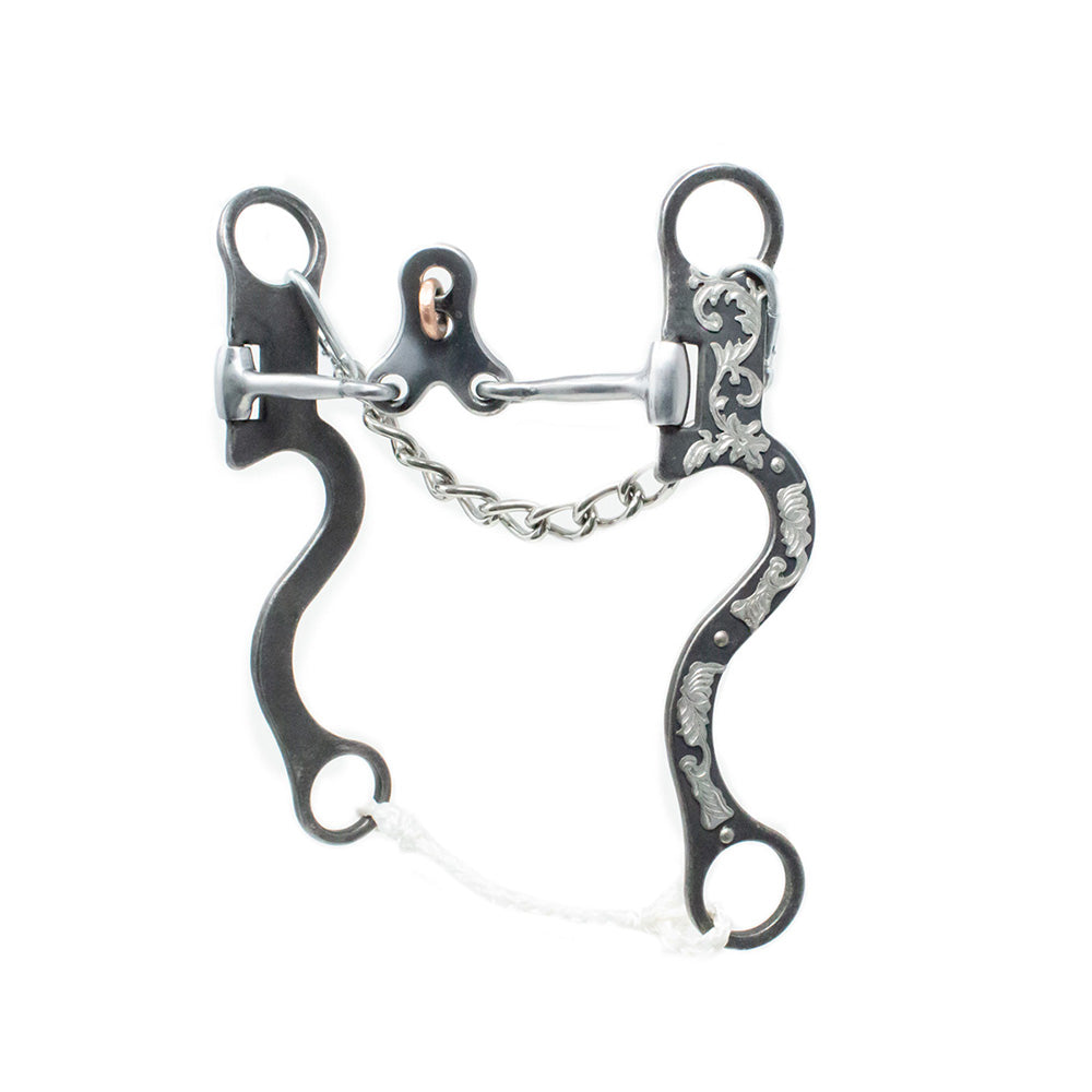 Cowboy Tack Walt Woodard Long Shank Snaffle Bit