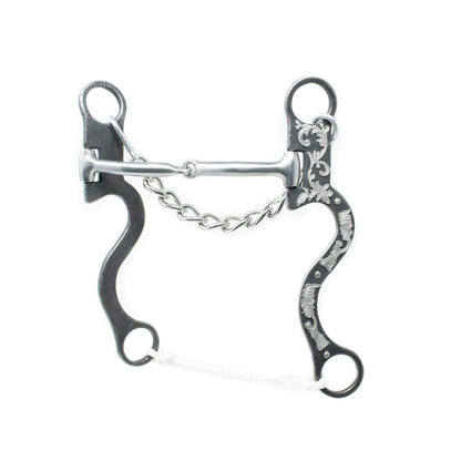 Cowboy Tack Walt Woodard Long Shank Snaffle Bit