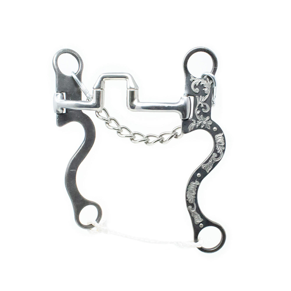 Cowboy Tack Walt Woodard Long Shank Snaffle Bit
