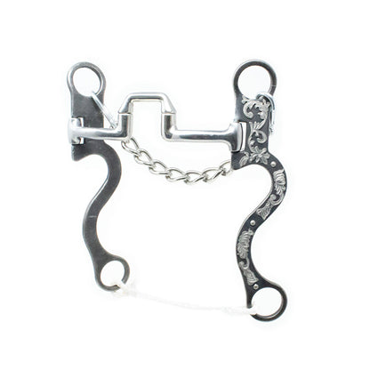 Cowboy Tack Walt Woodard Long Shank Snaffle Bit