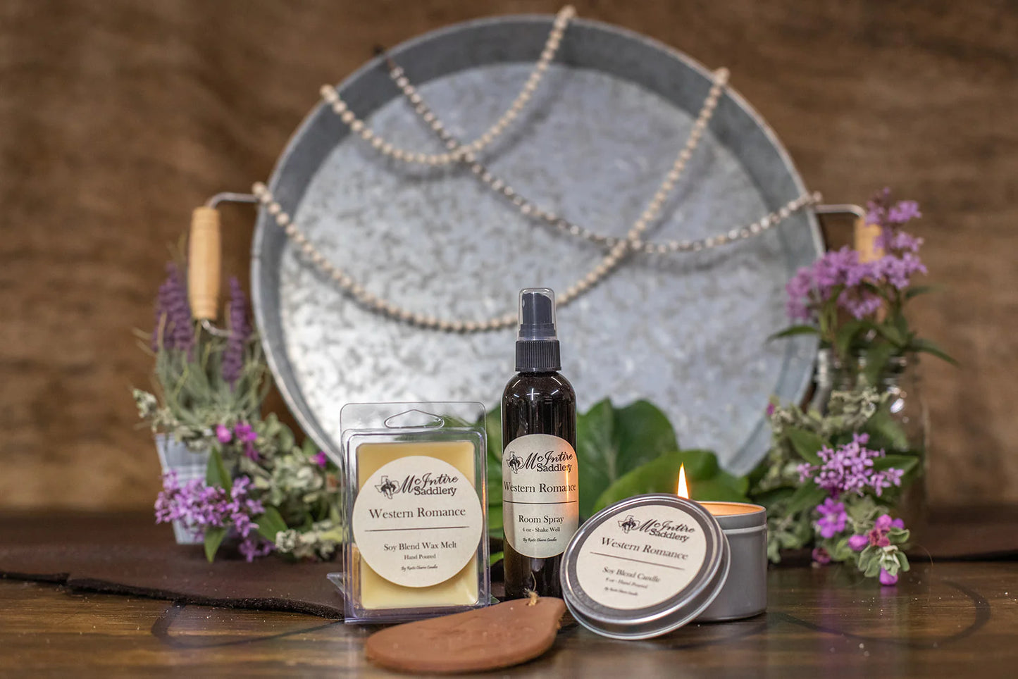 McIntire 8oz Candle - Western Romance