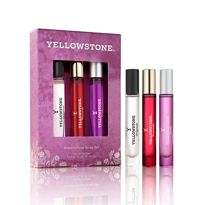Tru Western Women's Yellowstone Perfume Purse Spray Trio