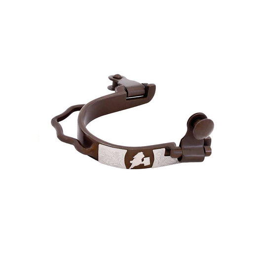 Cowboy Tack Youth Antique Barrel Racer Bumper Spurs