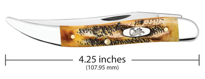 Case 6.5 BoneStag Medium Texas Toothpick Knife