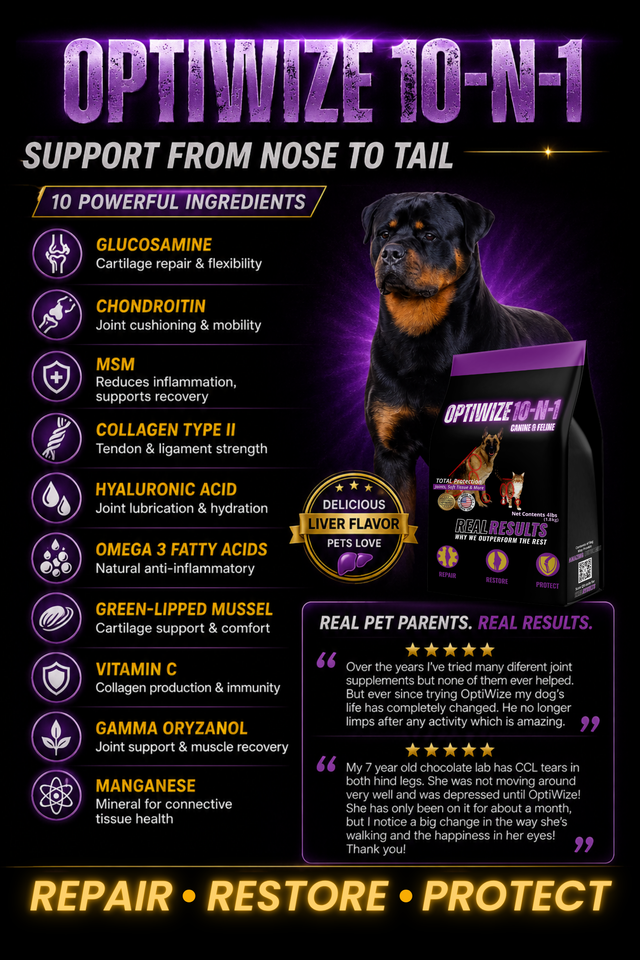 OptiWize Dog & Cat Joint Health Supplement