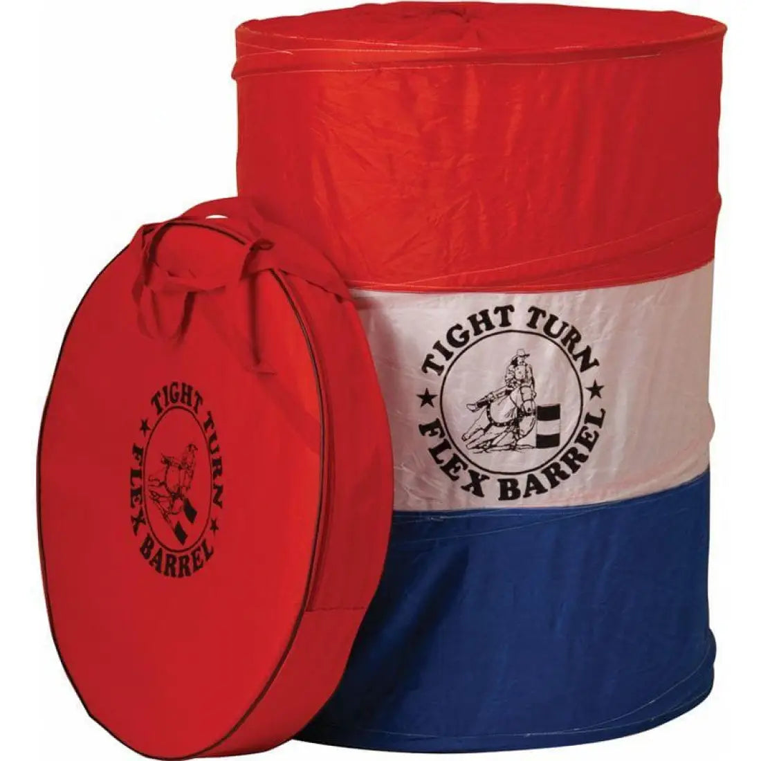 American Heritage Tight Turn Flex Pop Up Barrel Racing Barrels Red Pop Up Barrels