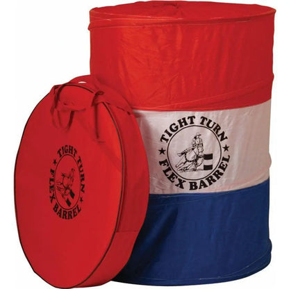 American Heritage Tight Turn Flex Pop Up Barrel Racing Barrels Red Pop Up Barrels