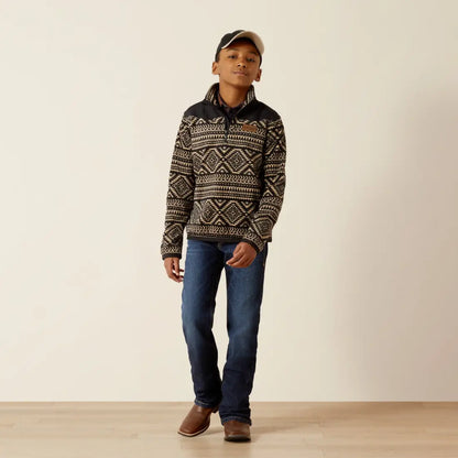 Ariat Boy’s Black Southwest Basis Sweatshirt Boy’s Pullover