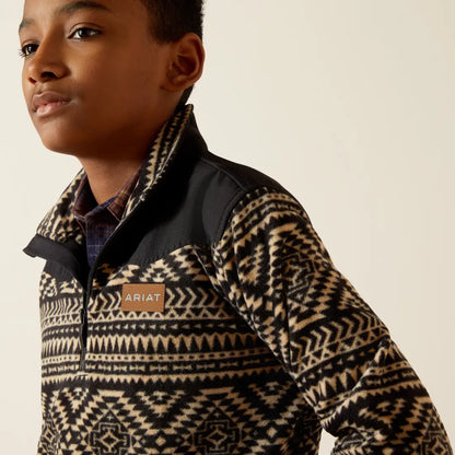 Ariat Boy’s Black Southwest Basis Sweatshirt Boy’s Pullover