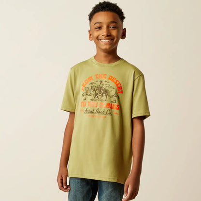 Ariat Boy’s Tent Green Desert to the Plains T-Shirt Boy’s T-Shirt