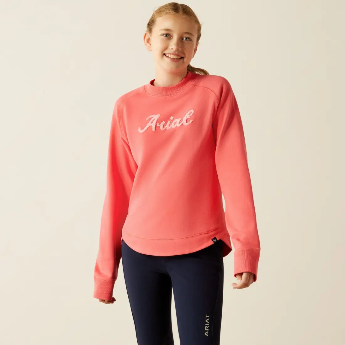 Ariat Girl’s Coral Paradise Benicia Sweatshirt Girl’s Pullover