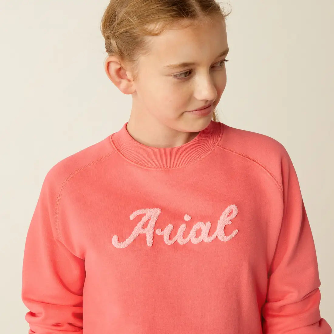 Ariat Girl’s Coral Paradise Benicia Sweatshirt XSmall Girl’s Pullover