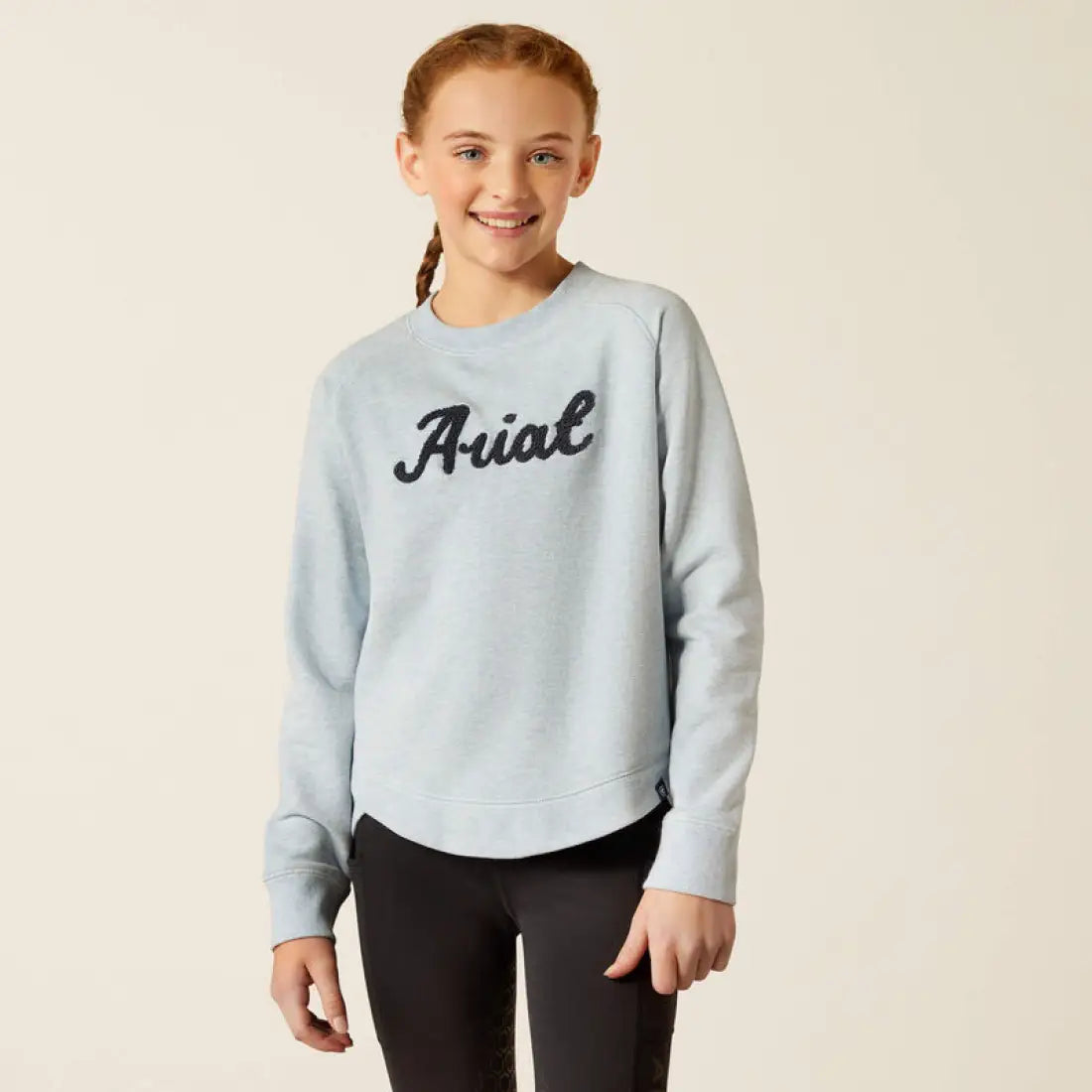 Ariat Girl’s Heather Cerulean Benicia Pullover Girl’s Pullover