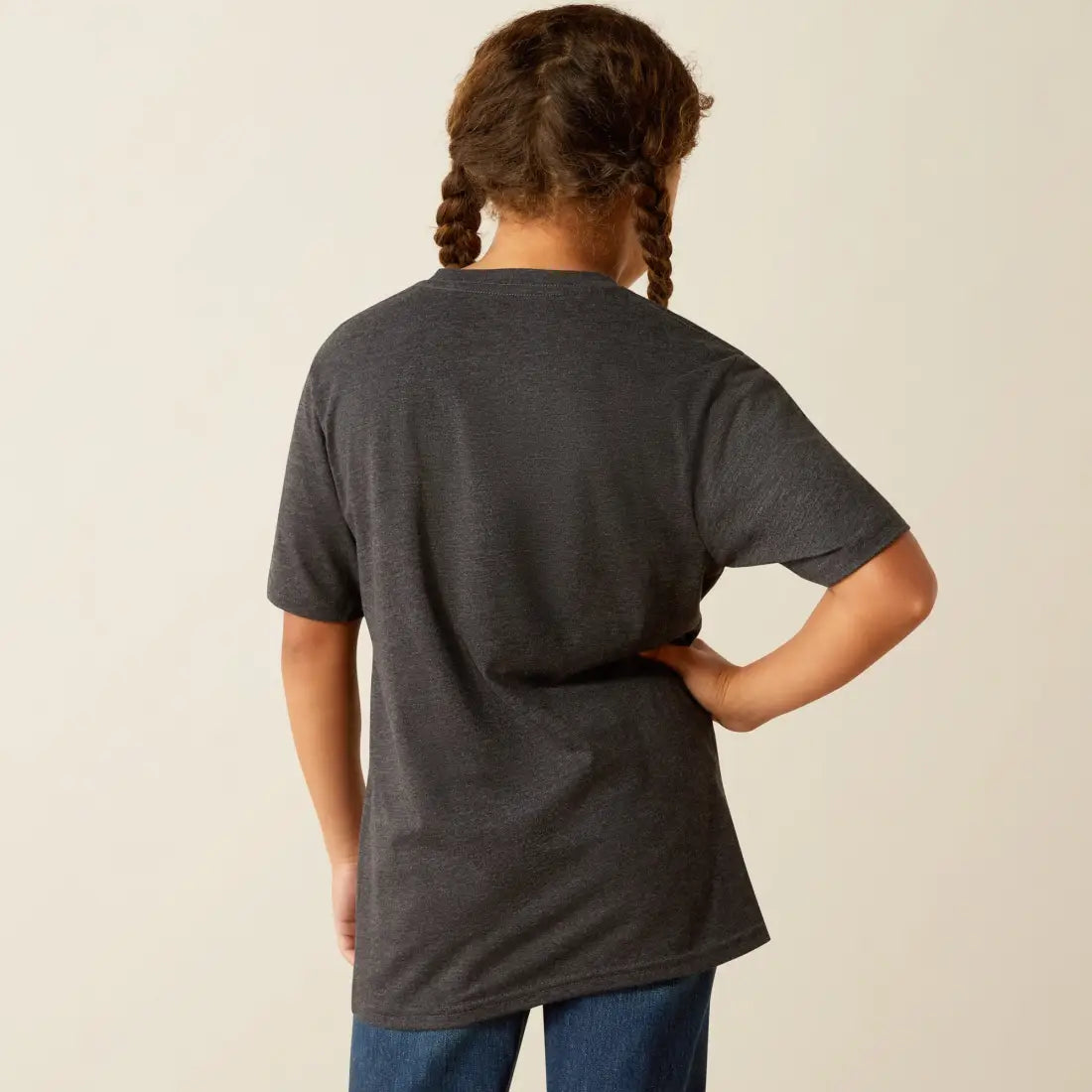 Ariat Girl’s Heather Charcoal Desert Child T-Shirt Girl’s T-Shirt