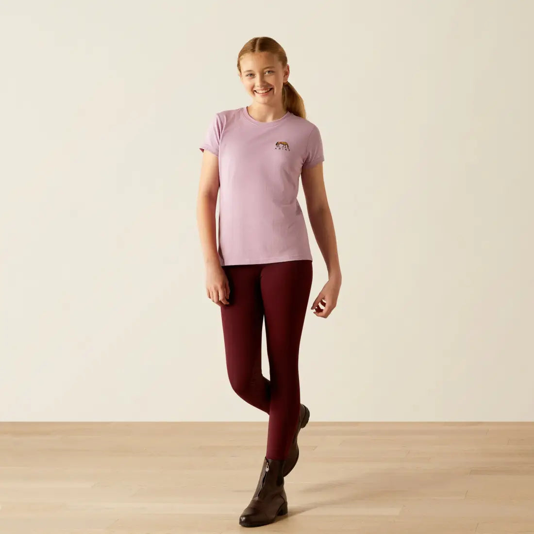 Ariat Girl’s Lavender Mist Meadow Pony T-Shirt Girl’s T-Shirt