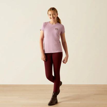 Ariat Girl’s Lavender Mist Meadow Pony T-Shirt Girl’s T-Shirt