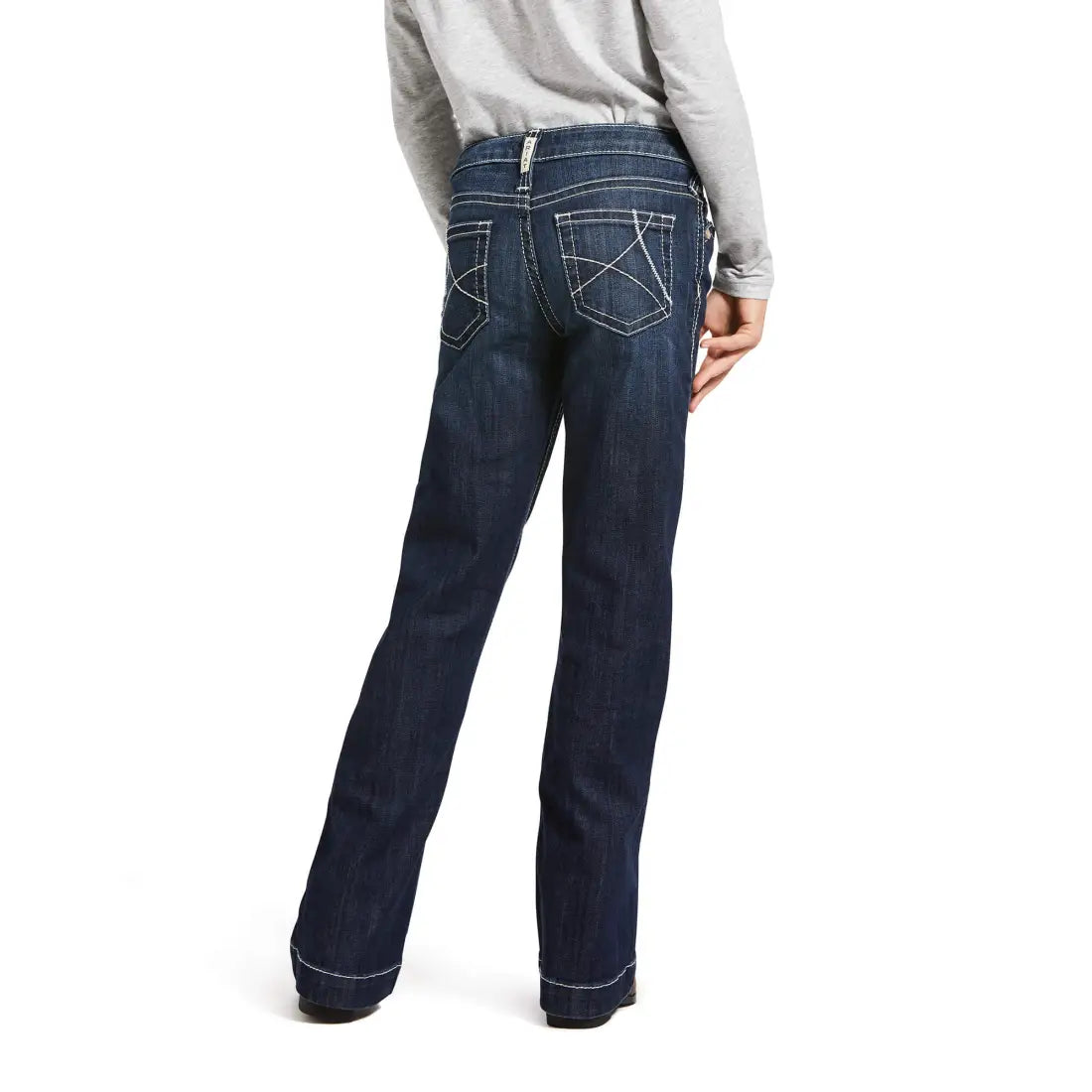 Ariat Girl’s Mid Rise Stretch Ella Trouser Jean Girl’s Bottoms