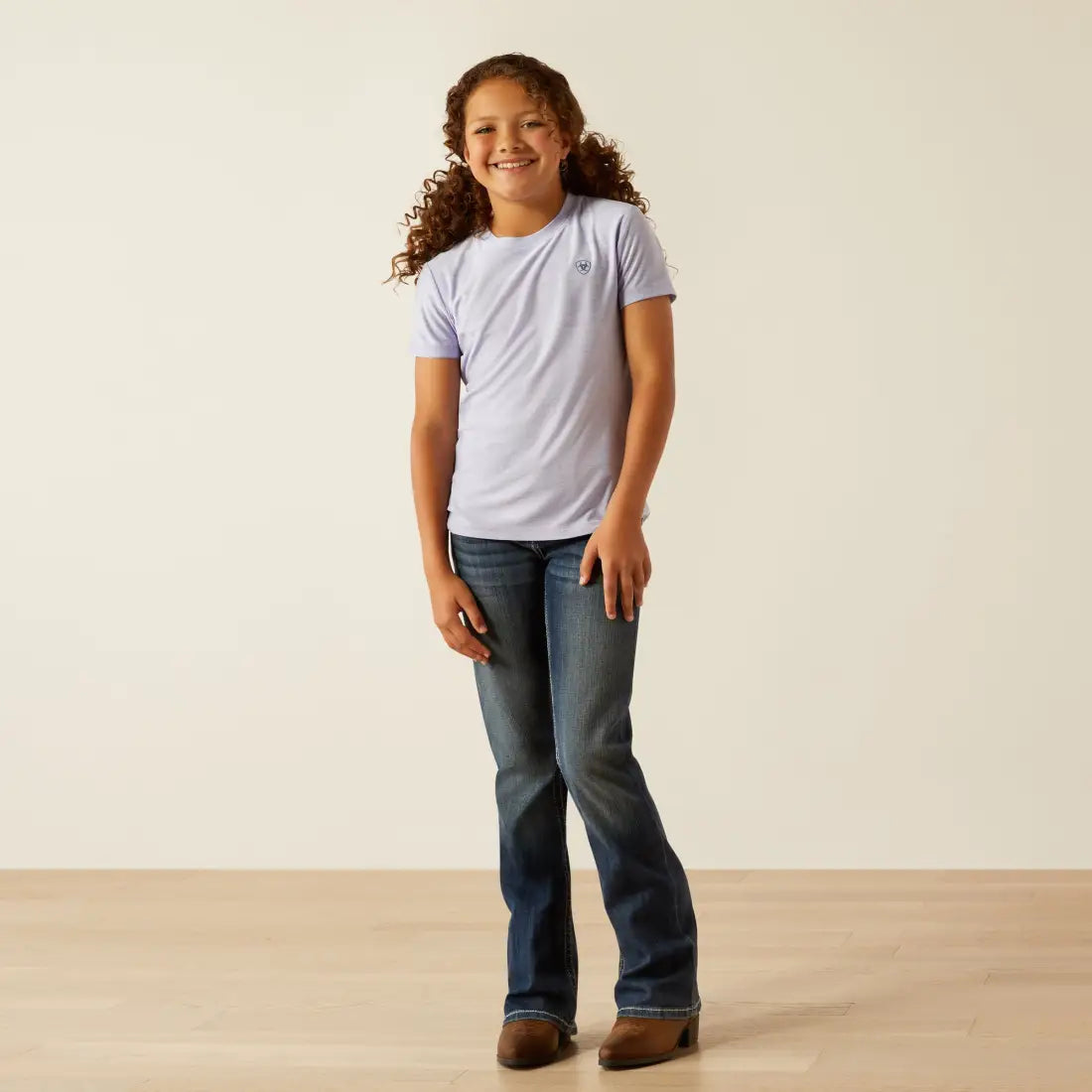 Ariat Girl’s TEK Sweet Lavender Laguna T-Shirt Girl’s T-Shirt