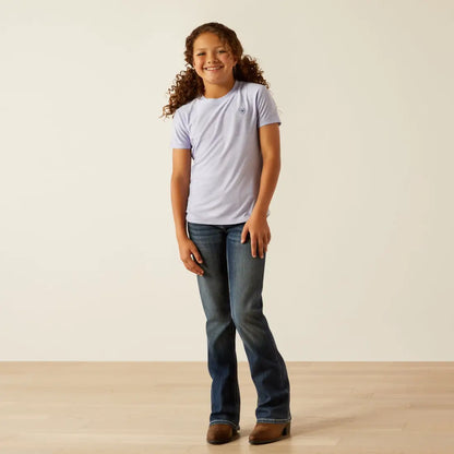 Ariat Girl’s TEK Sweet Lavender Laguna T-Shirt Girl’s T-Shirt