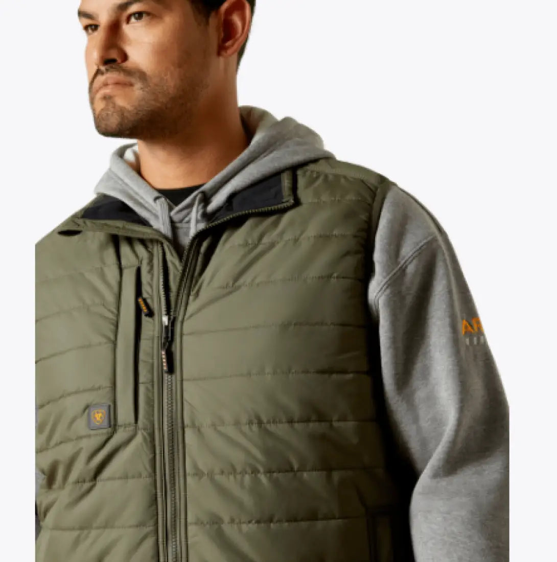 Ariat Men’s Big & Tall Rebar Cordura Vest Men’s Extended Sizes