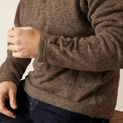 Ariat Men’s Khaki Caldwell 1/4 Zip Sweater Men’s Pullover