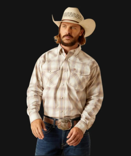 Ariat Men’s Pro Series Sandshell Prescott Western Shirt Men’s Western