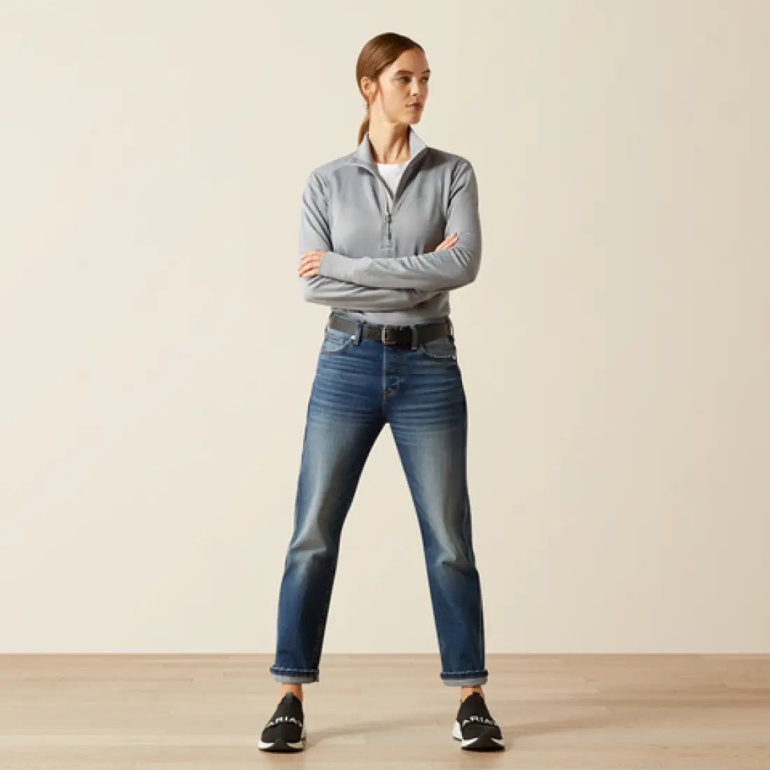 Ariat Women’s Alloy Heather 1/2 Zip Pullover Women’s Pullover