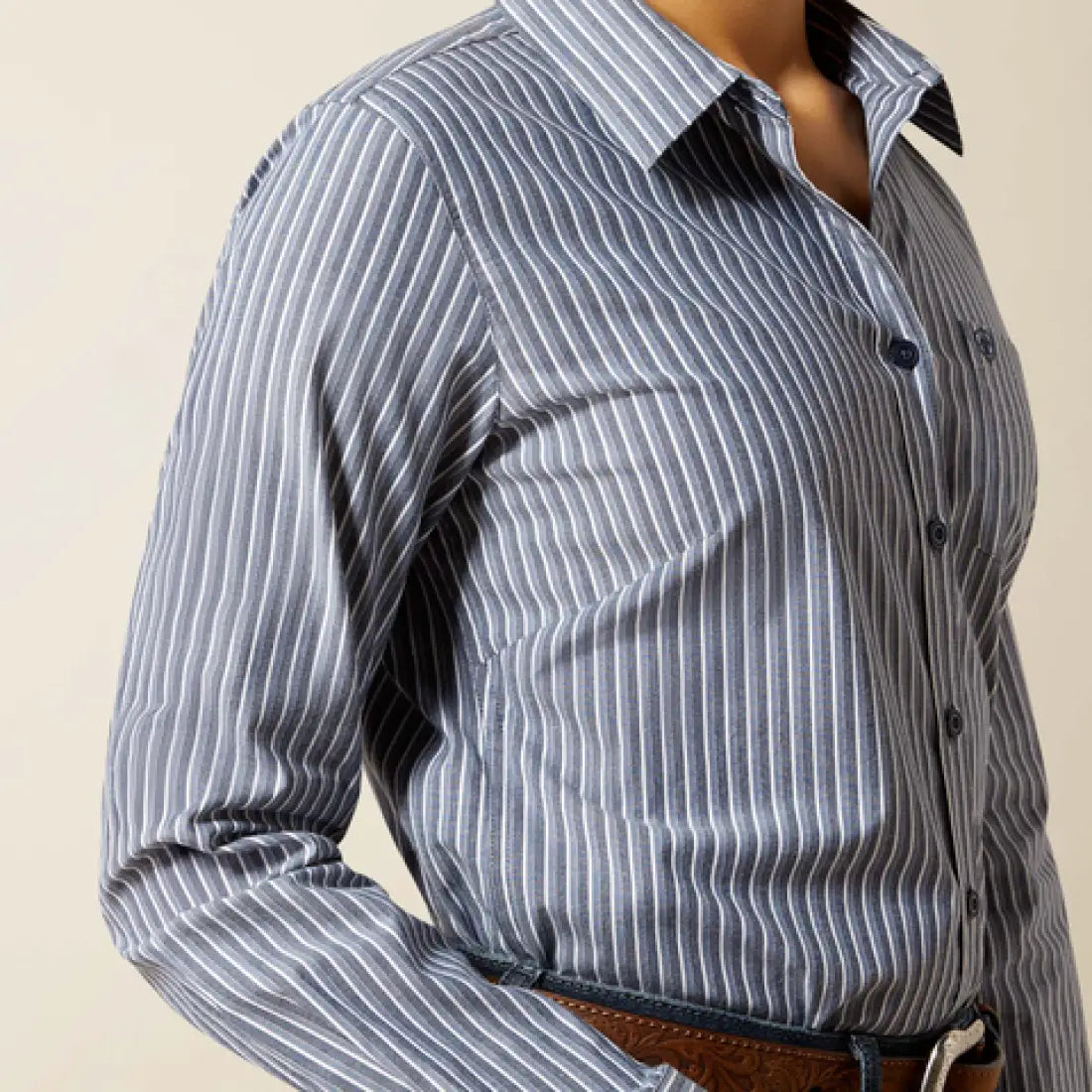 Ariat Women’s Dress Blue Stripe Western Shirt Women’s Western