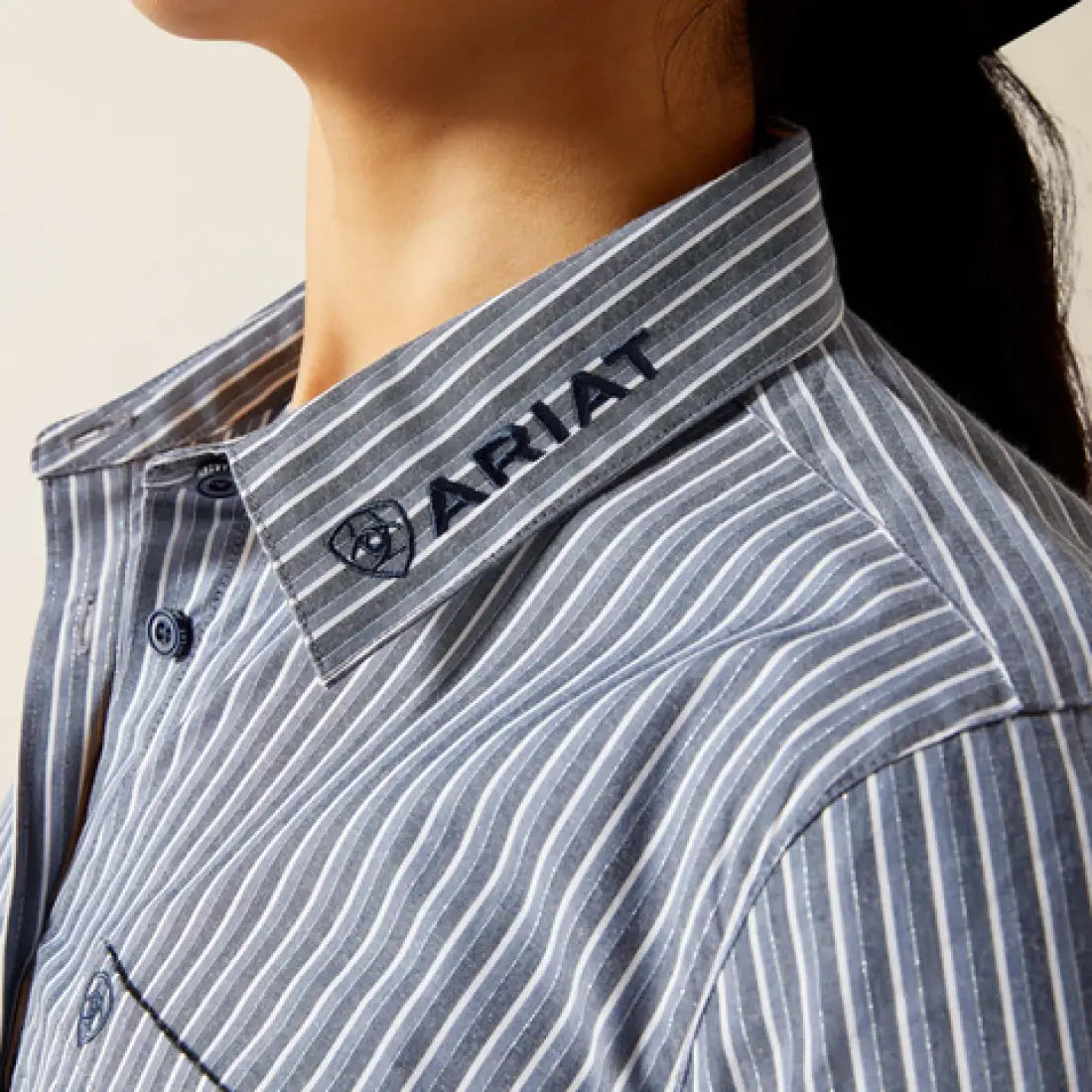 Ariat Women’s Dress Blue Stripe Western Shirt Women’s Western
