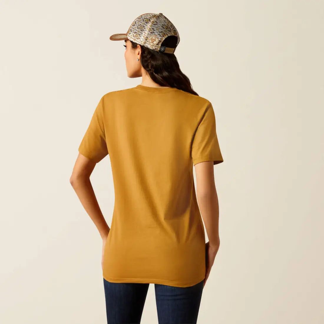 Ariat Women’s Harvest Gold Longhorn Brand T-Shirt Women’s T-Shirt