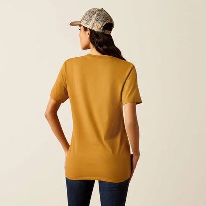 Ariat Women’s Harvest Gold Longhorn Brand T-Shirt Women’s T-Shirt