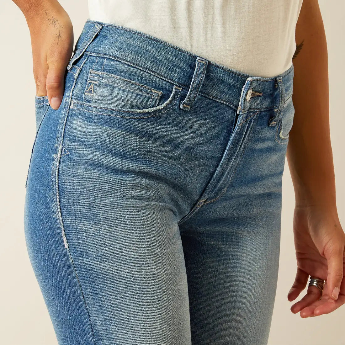 Ariat Women’s High Rise Olympia Elaina Slim Trouser Jean Women’s Bottoms